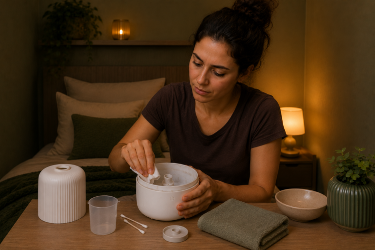 Como limpar corretamente o difusor para preservar a qualidade do aroma