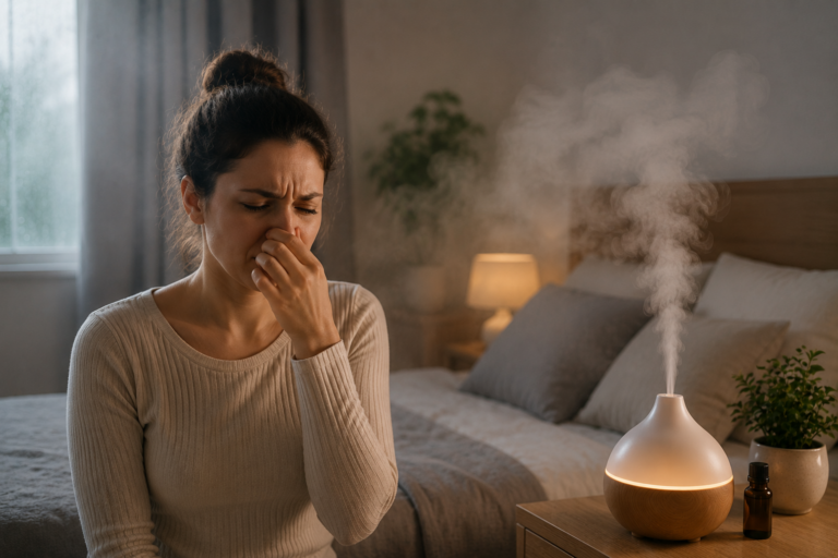 Como perceber quando o aroma está forte demais em quartos pequenos e fechados