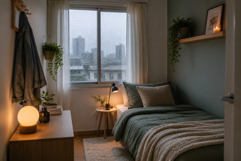 Como aromatizar quartos pequenos durante períodos de chuva sem deixar o ar enjoativo