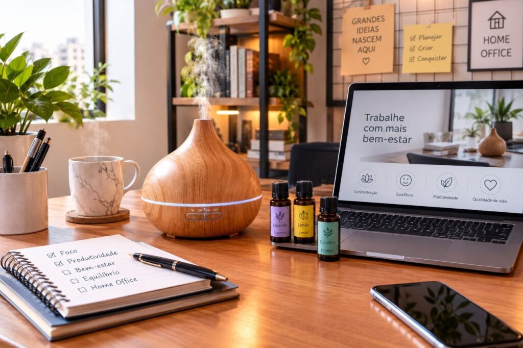 O Home Office Criou um Novo Mercado para Difusores — e Também Novas Exigências O Home Office Criou um Novo Mercado para Difusores — e Também Novas Exigências